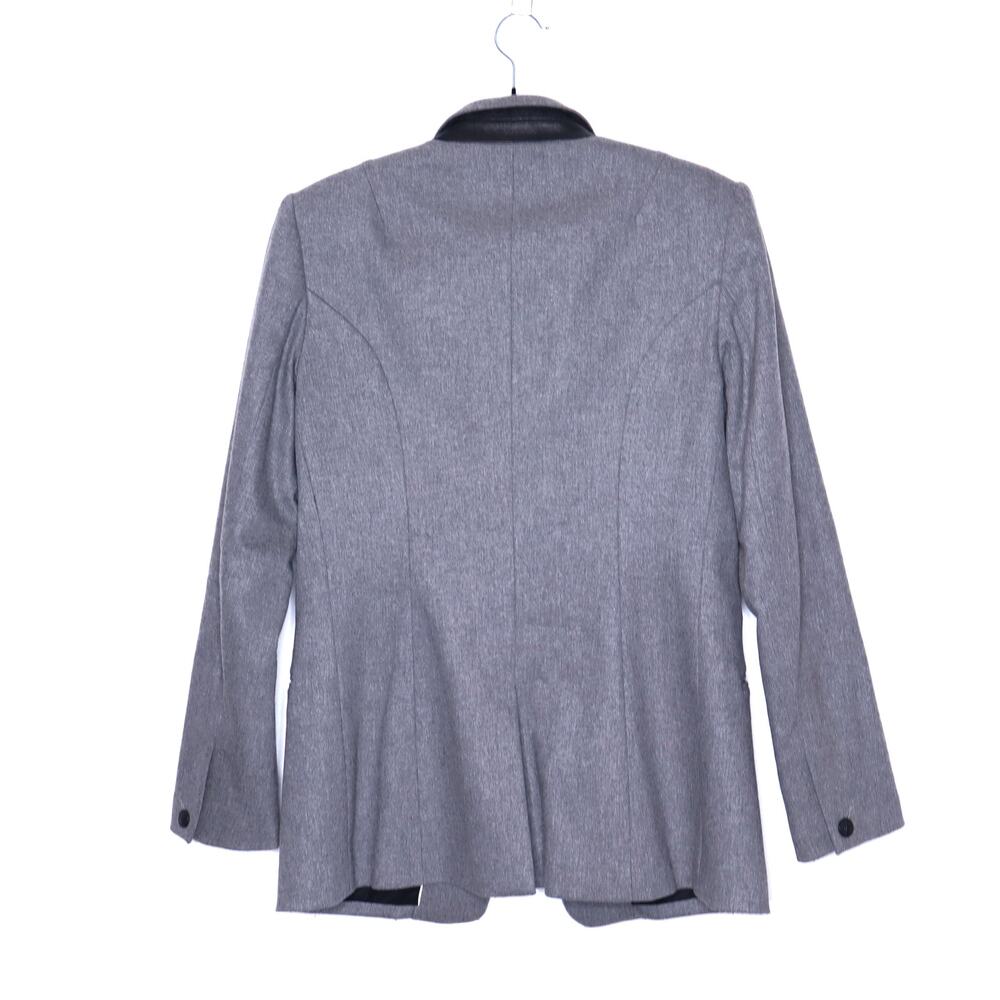 RAG & BONE Single Breasted Blazer Gray Lined Front Pocket Work Casual Women's 8 - Picture 2 of 12